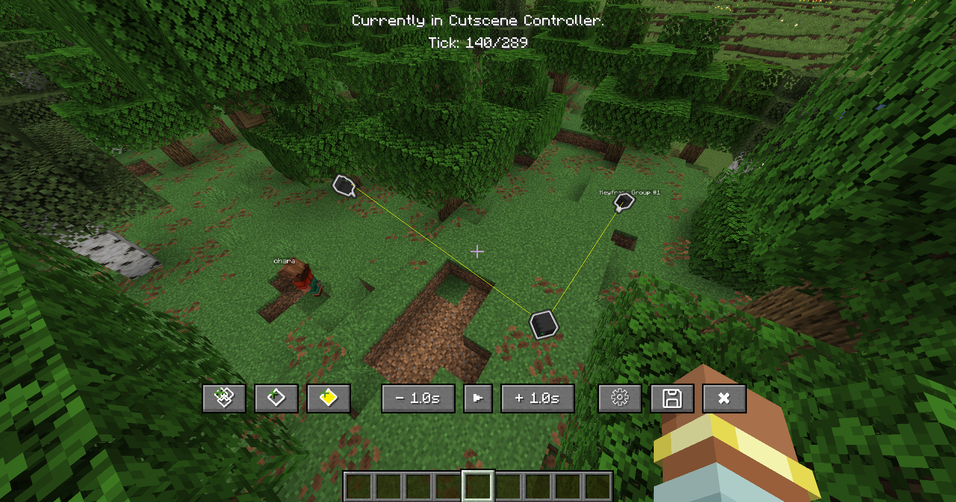 Keyframe screen option image
